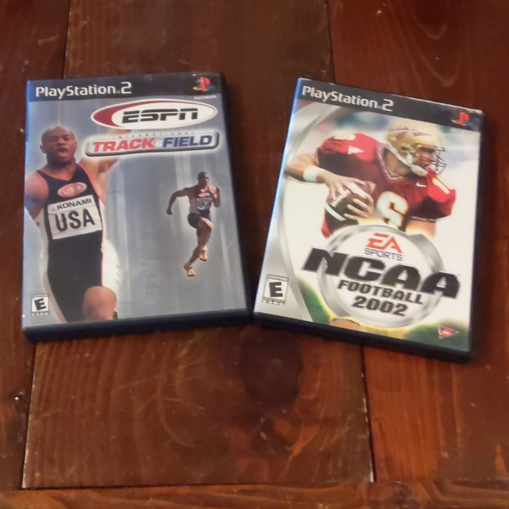 NCAA Football 2002 & ESPN Track & Field